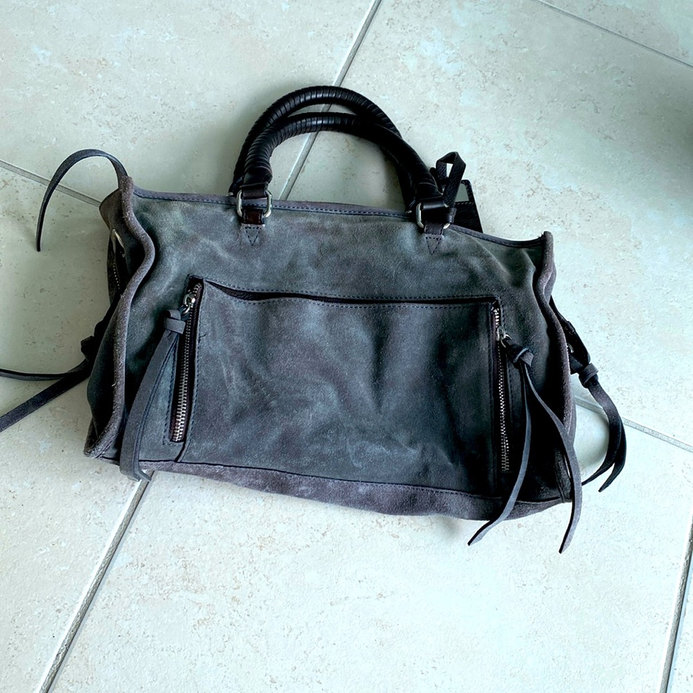 Zara suede bag